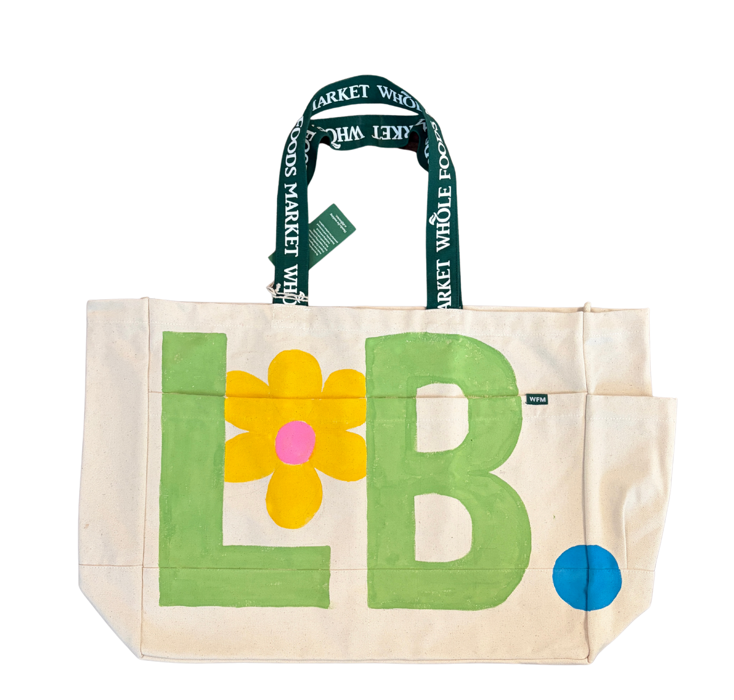 Bloom Initial Tote
