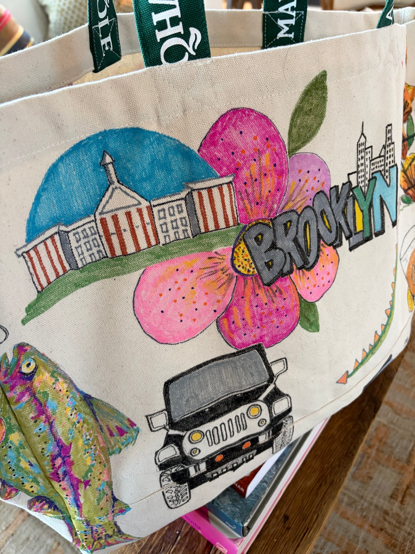 LBA Custom Painted Bags