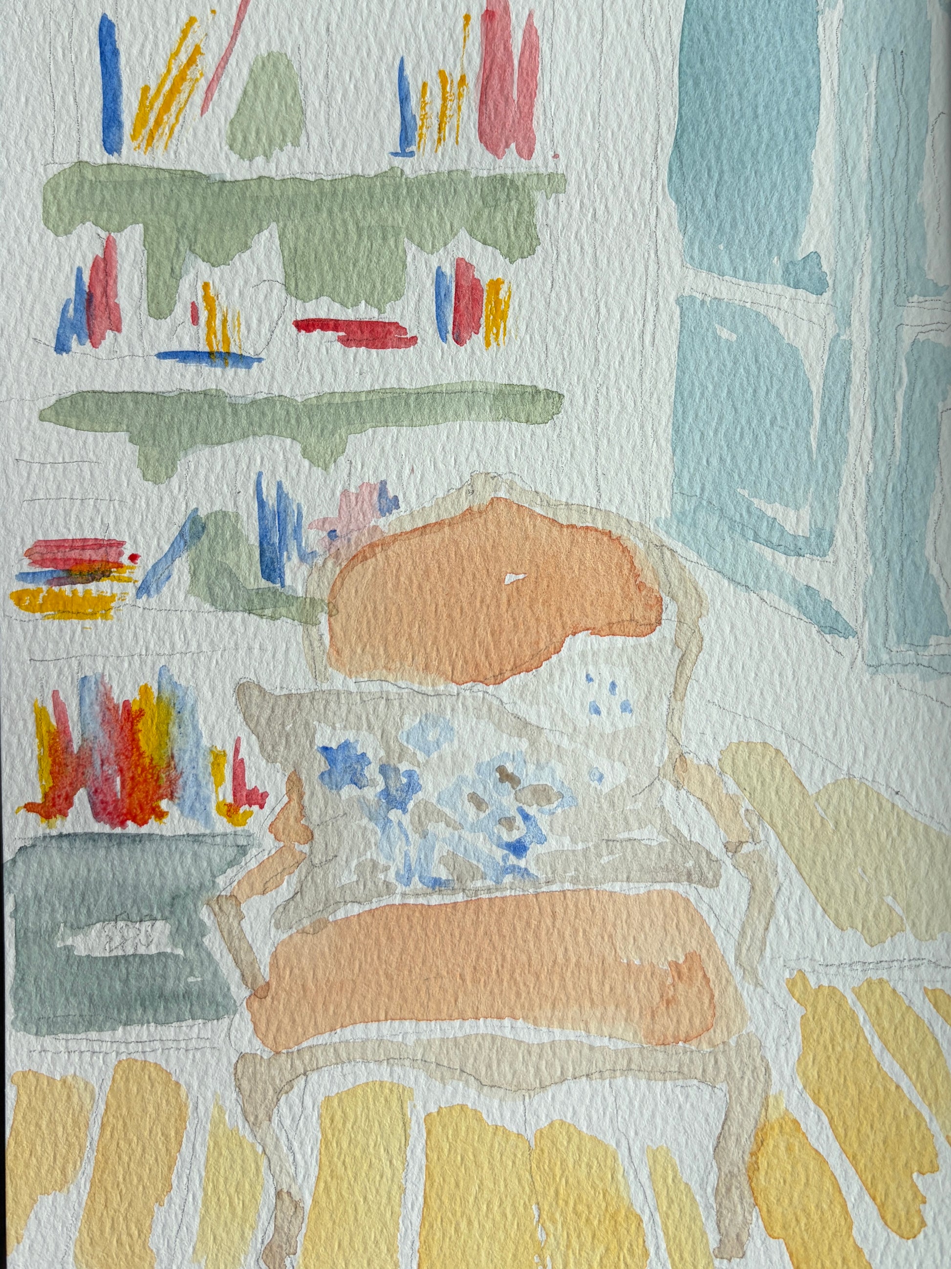 Chicks, Chairs and Libraries - Step 1: gentle layout
