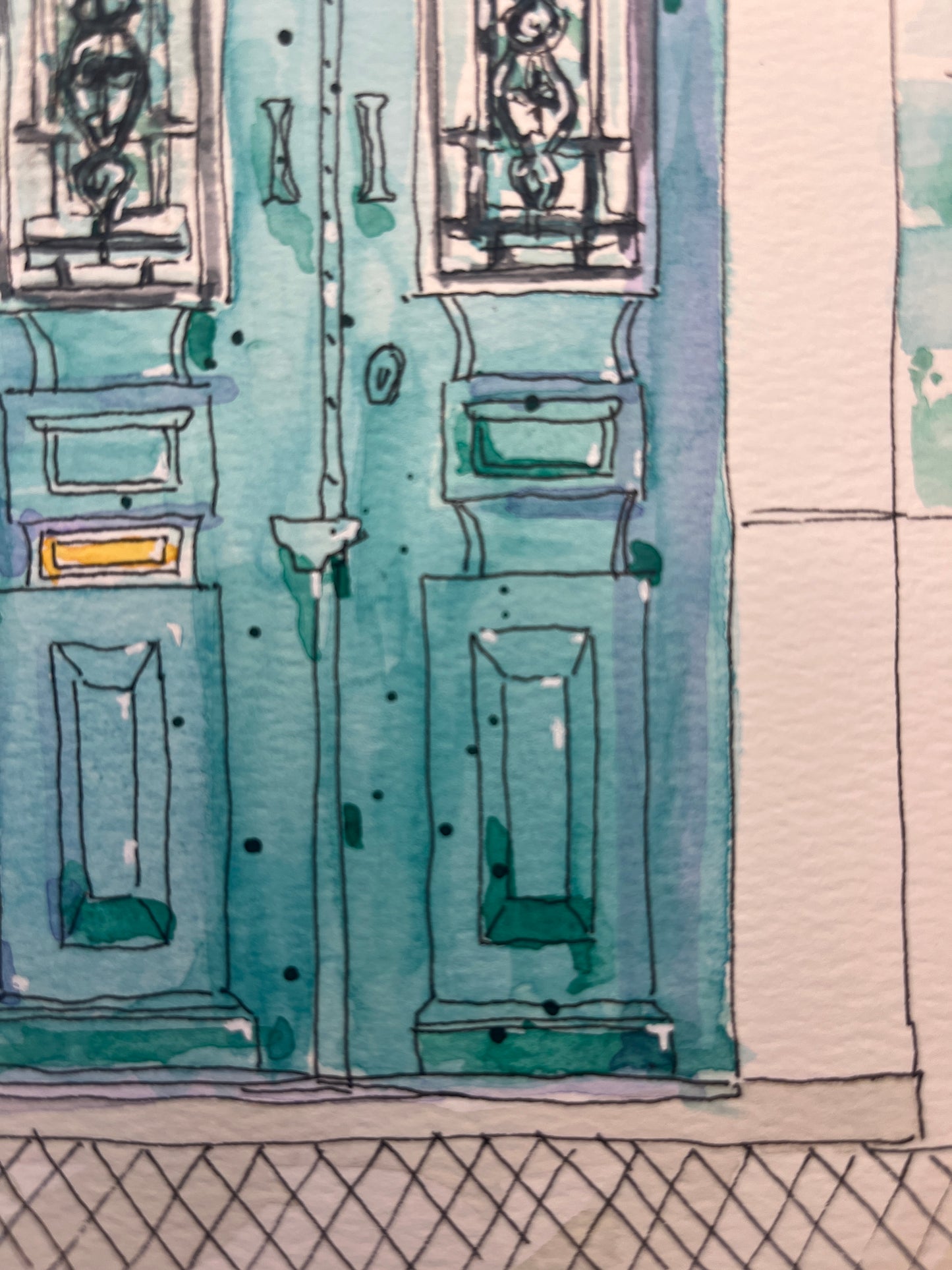 Blue Door Double